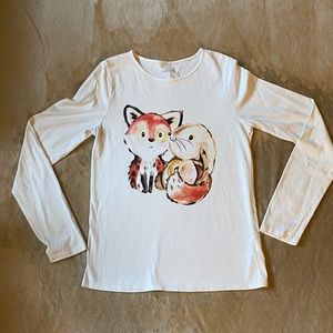 Girls Long sleeve shirt size 14